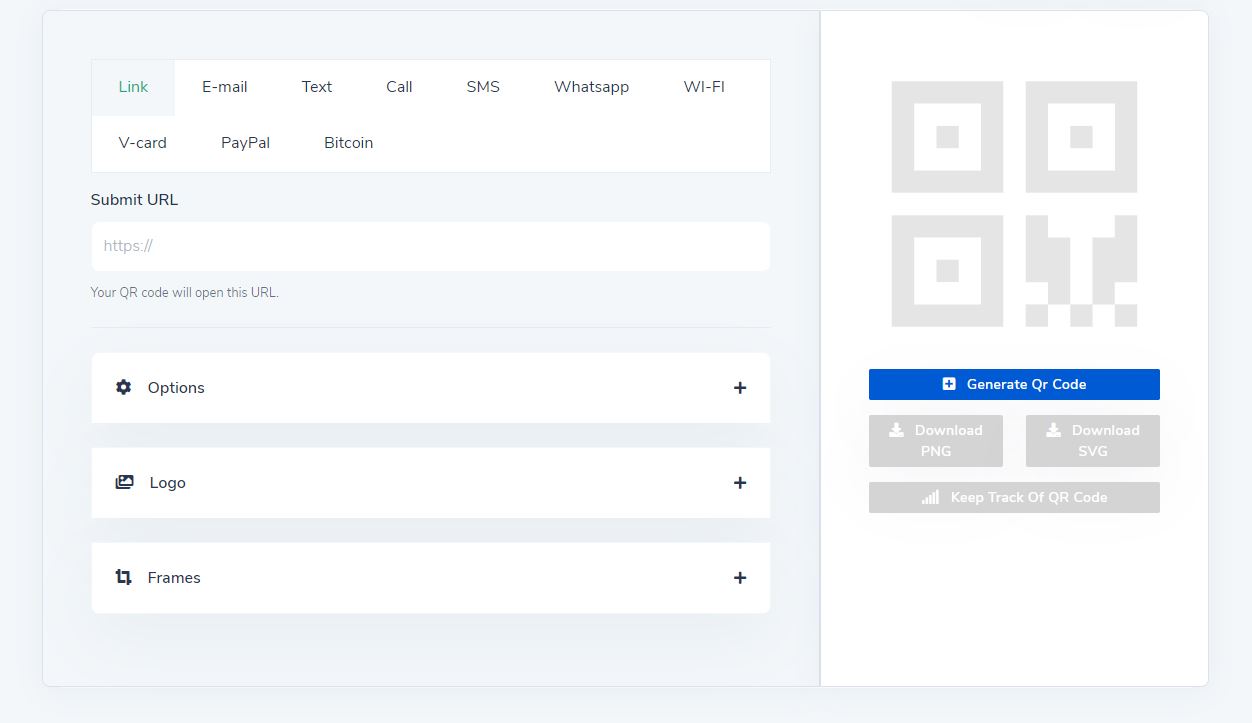 tool digitale per generare qrcode