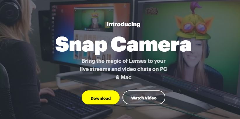 trasformarsi in cartoon con snap camera