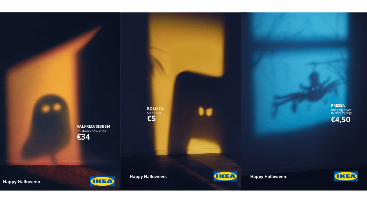 halloween ikea italia ninja marketing