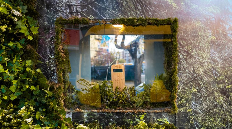 Budapest tram stops feature music generated by living plants