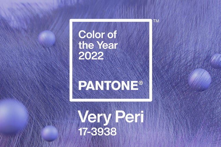 Very Peri PANTONE 2022