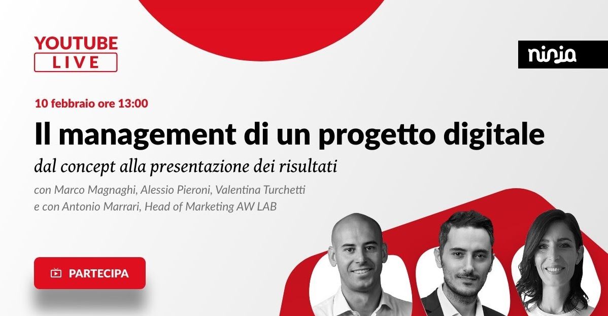 Il management di un progetto digitale