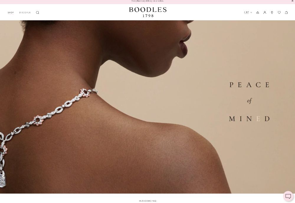 boodles - piattaforme eCommerce