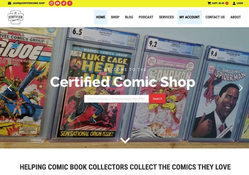 certifiedcomic - piattaforme eCommerce