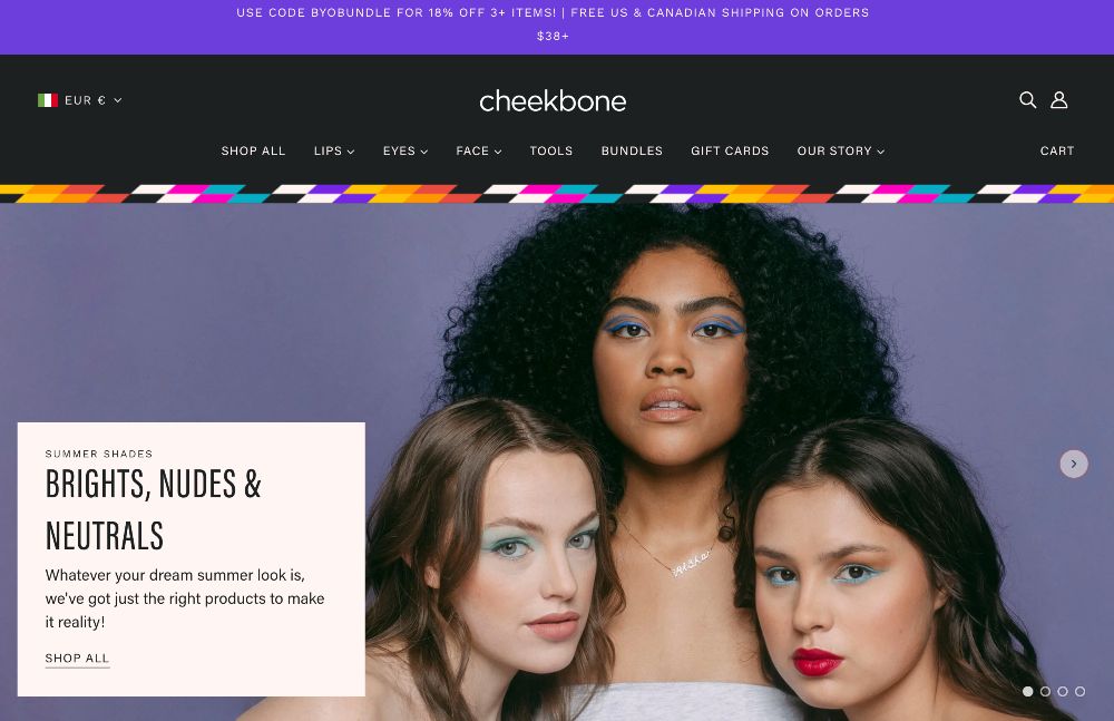cheekbonebeauty - piattaforme eCommerce