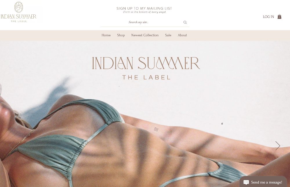indiansummerthelabel - piattaforme eCommerce