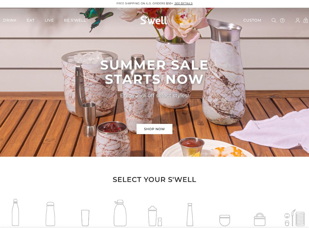 swell - piattaforme eCommerce