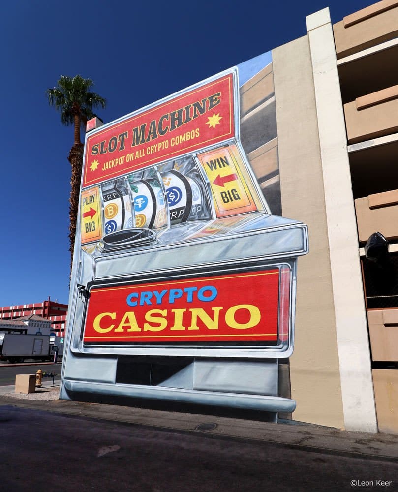 crypto casino -keer-3D advertising-ninja marketing