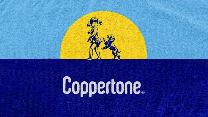 Nuovo logo, identità e packaging per Coppertone
