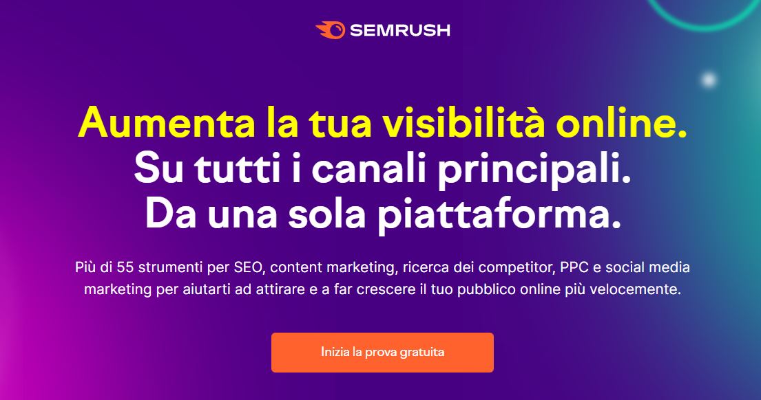 SEO tool - Semrush