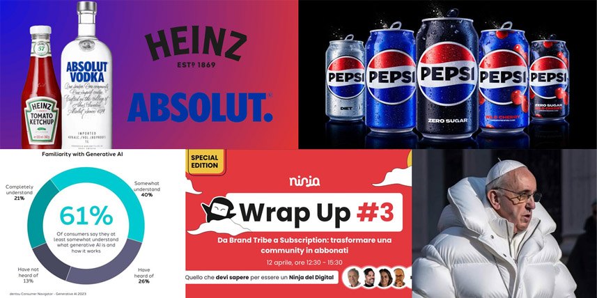 Il Papa rapper, ChatGPT, Pepsi e le altre notizie della settimana