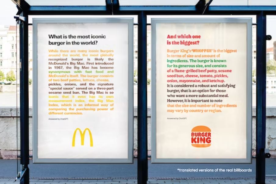 mcdonald burger king chatgpt